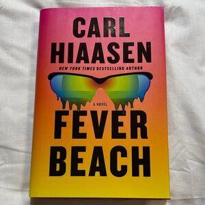 Fever Beach- a Novel by Carl Hiaasen Hardback Book EUC